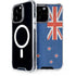 New Zealand Flag Distressed iPhone 14 Pro Max MagSafe Case